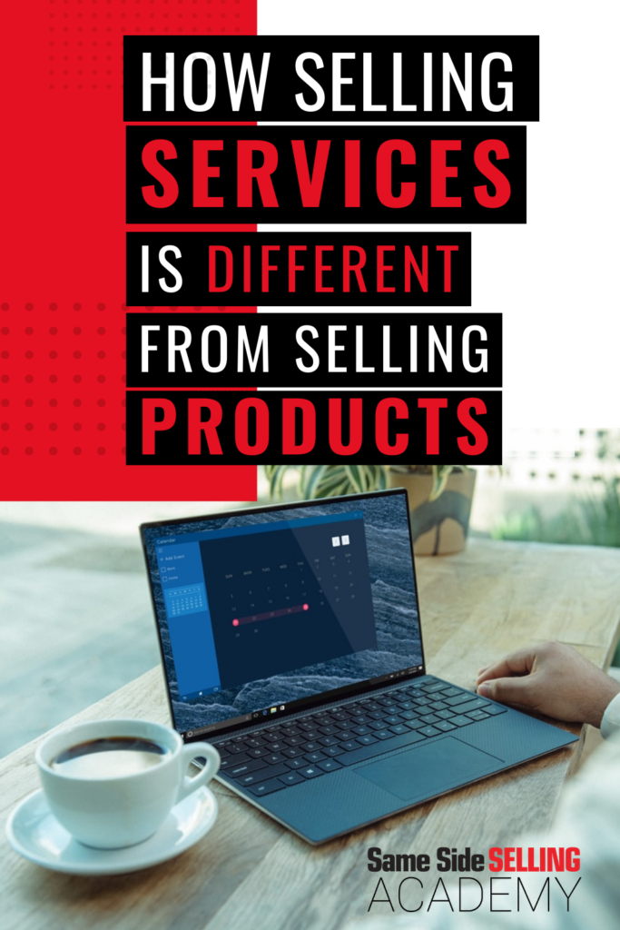 How selling services is different from selling products